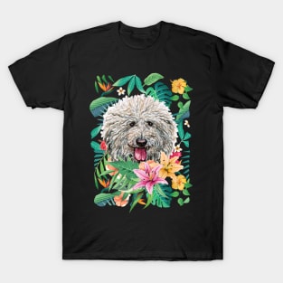 Tropical Puli Dog T-Shirt